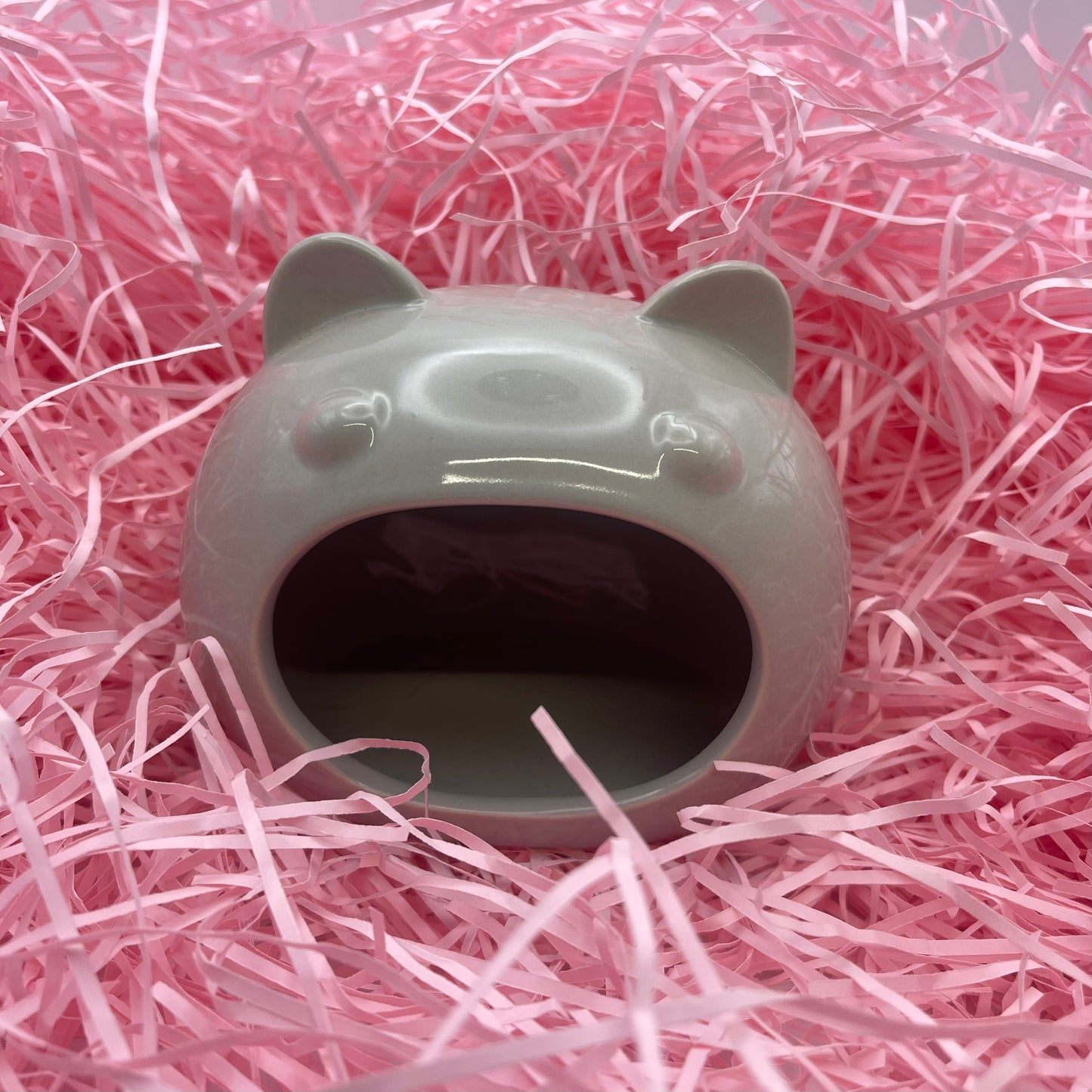Grey Teddy Ceramic Hide