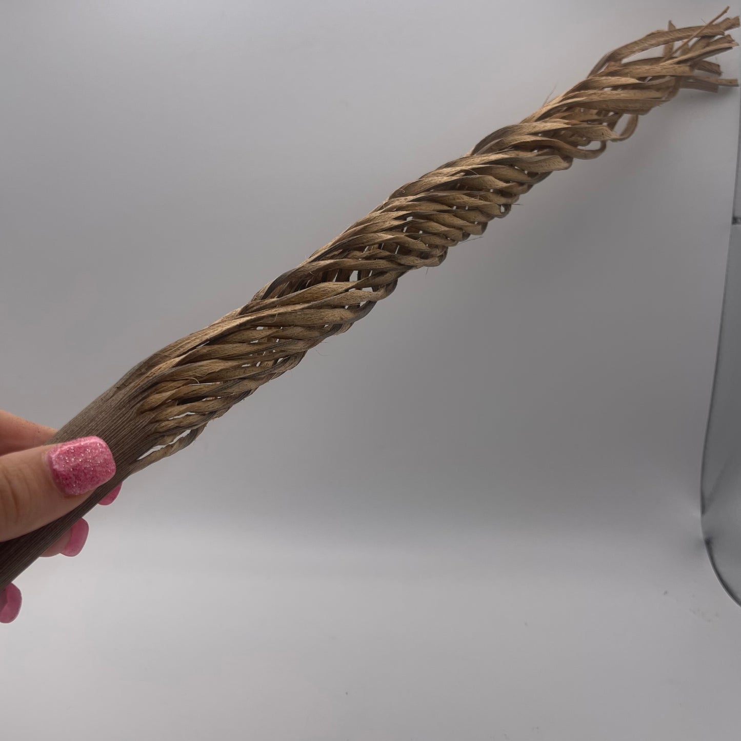 Coconut leaf twist