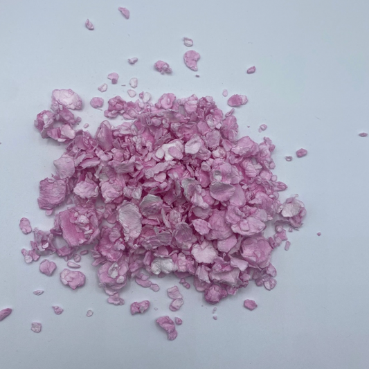 Pink Paper Bedding