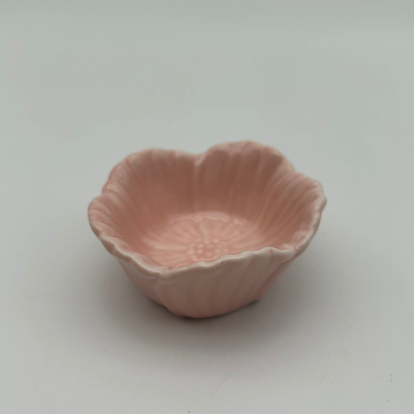Pink Flower Ceramic Dish