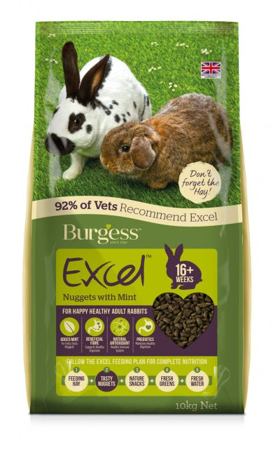 Burgess Excel Rabbit Nuggets with Mint