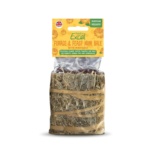 Burgess Excel Forage & Feast Mini Bale with Marigold