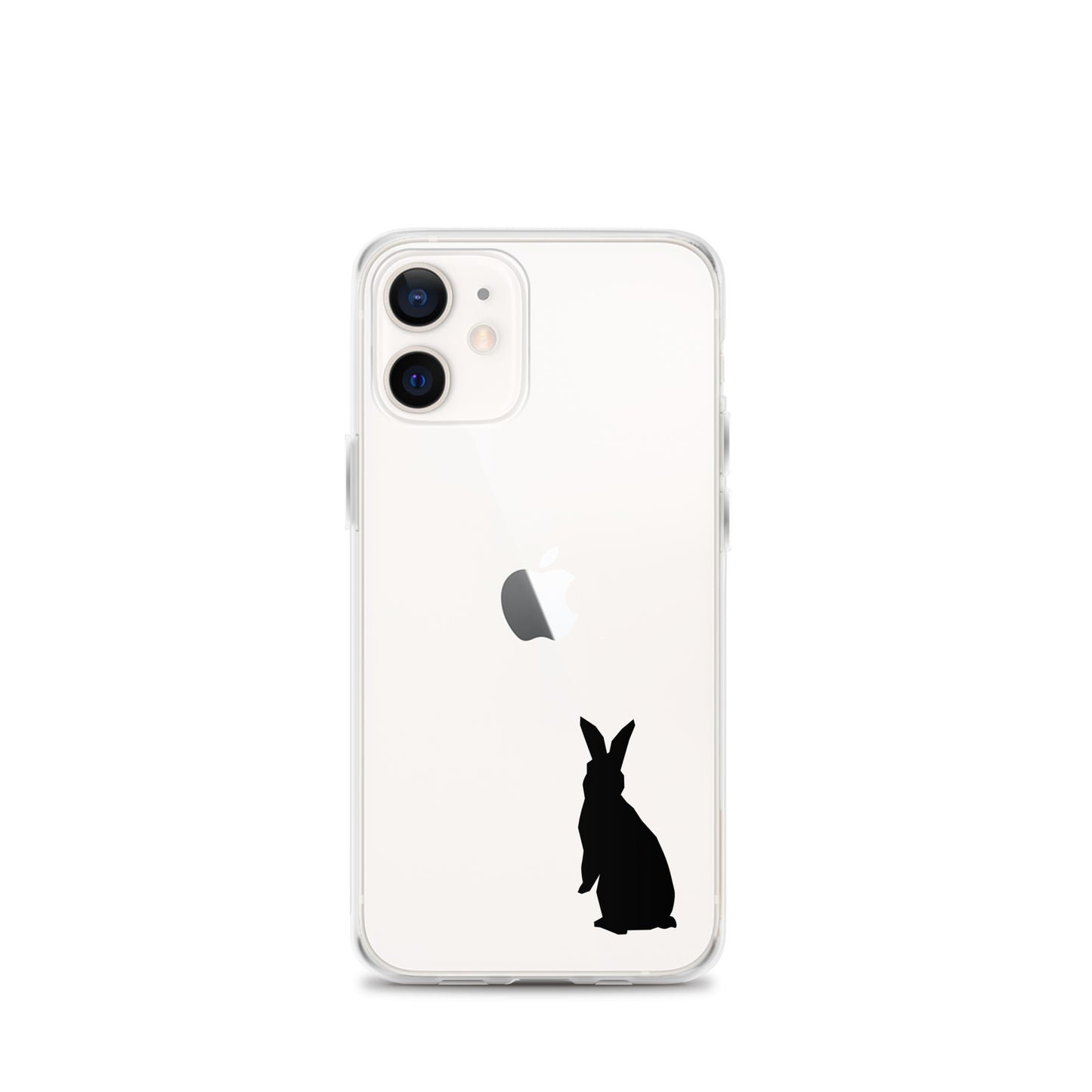 Rabbit Silhouette Clear Case for iPhone®