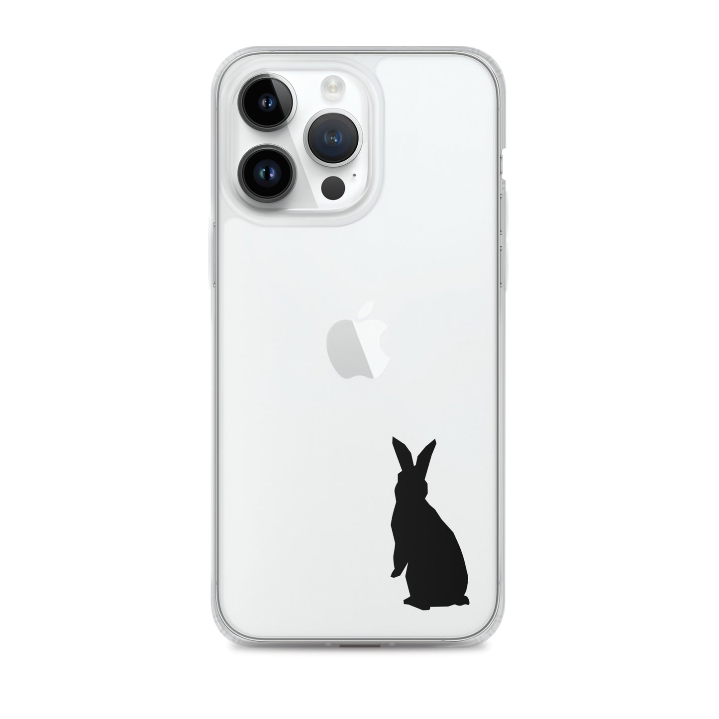 Rabbit Silhouette Clear Case for iPhone®