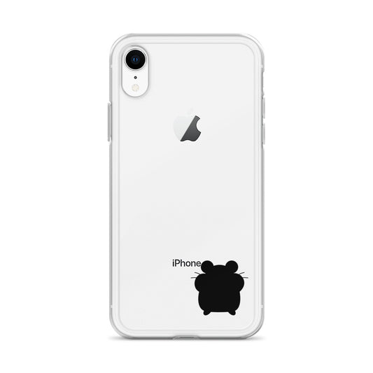 Hamster Silhouette Clear Case for iPhone®