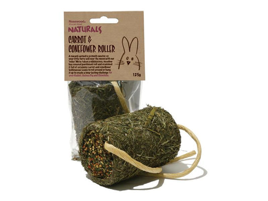 Rosewood Carrot & Coneflower Roller