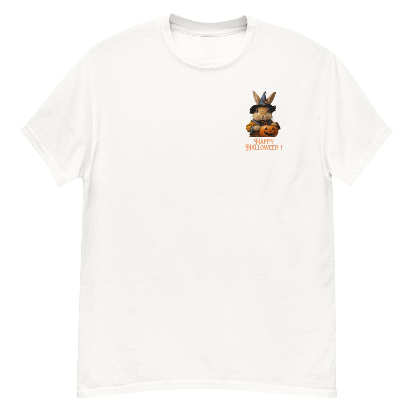 Happy Halloween Bunny Logo T-shirt Adults