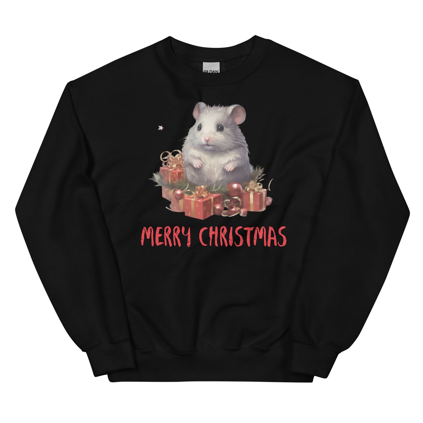 Happy Christmas Hamster Hoodie