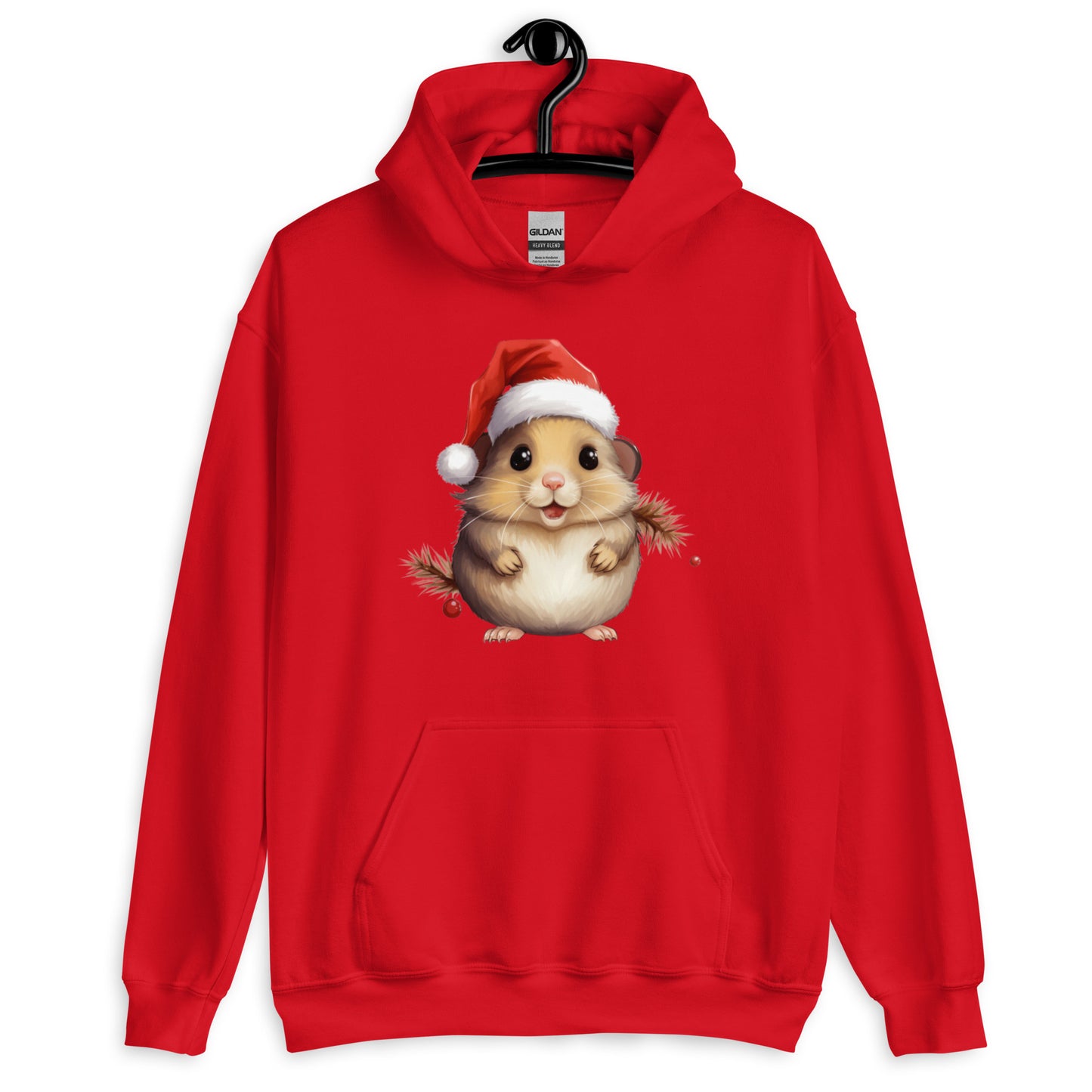 Christmas Hamster Hoodie