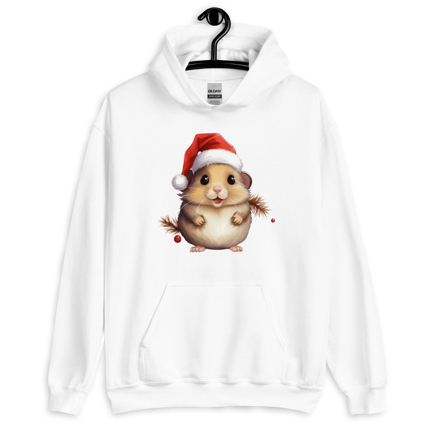 Christmas Hamster Hoodie