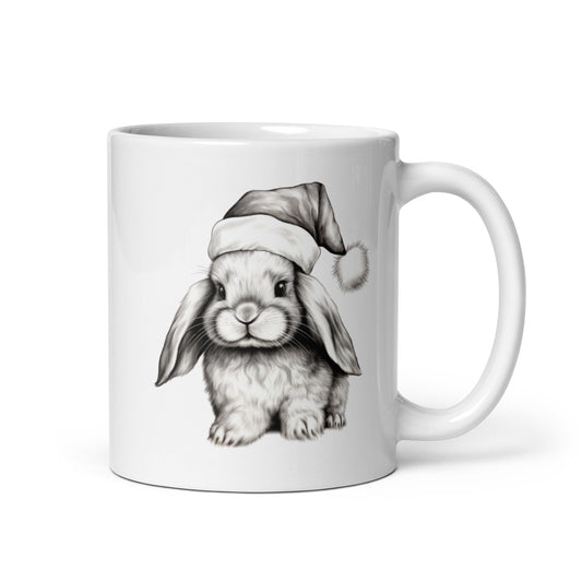 Rabbit Christmas Mug