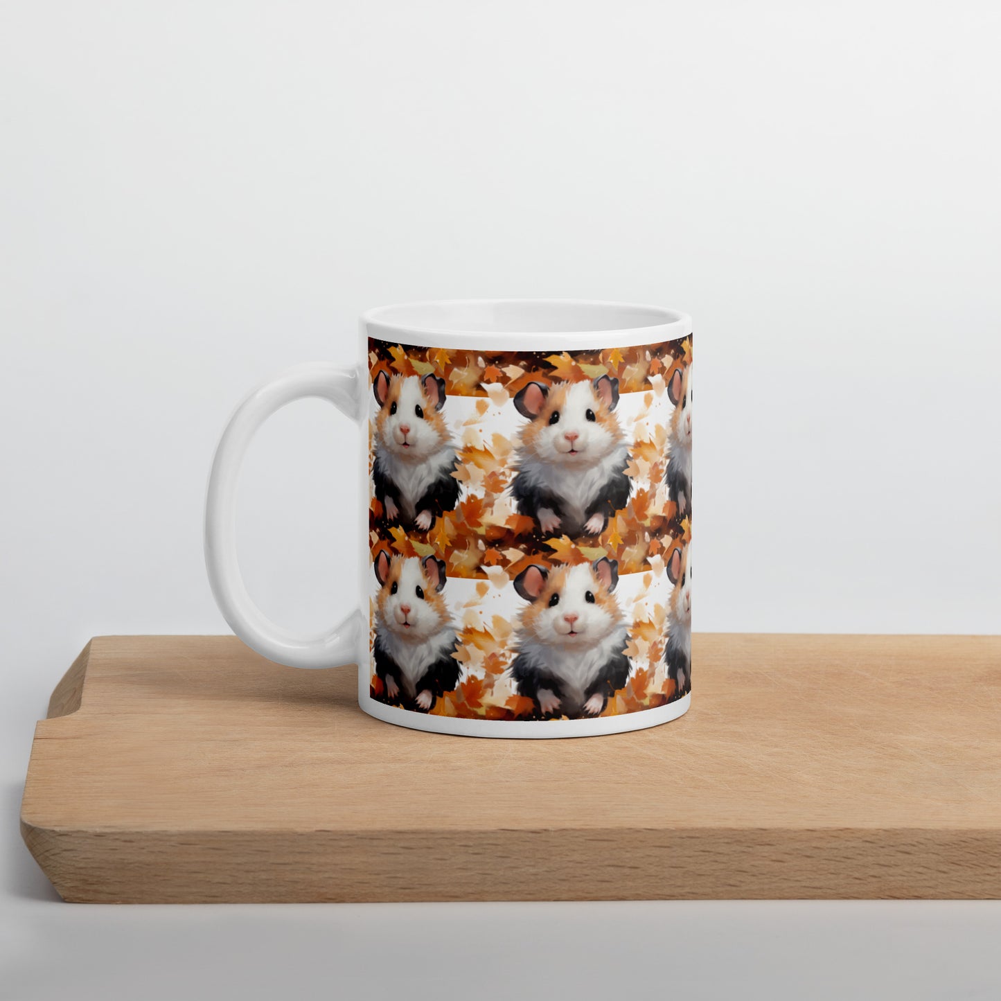Autumnal Hamster mug