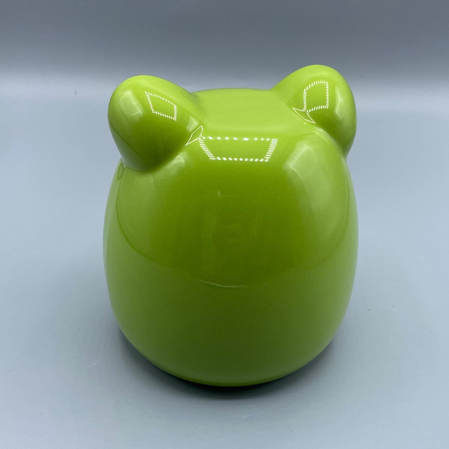 Green Teddy Bear Ceramic Hide