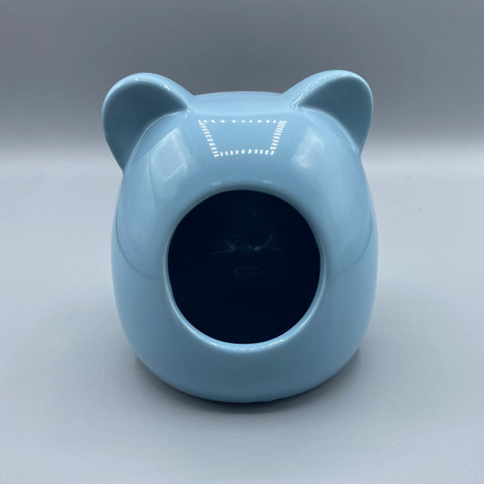 Blue Teddy Bear Ceramic Hide